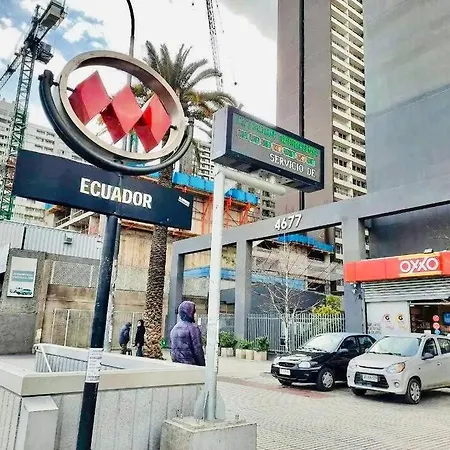 Comodo Apartamento En Santiago Studio Exterior photo